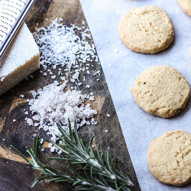 NuZest Rosemary Parmesan Shortbread