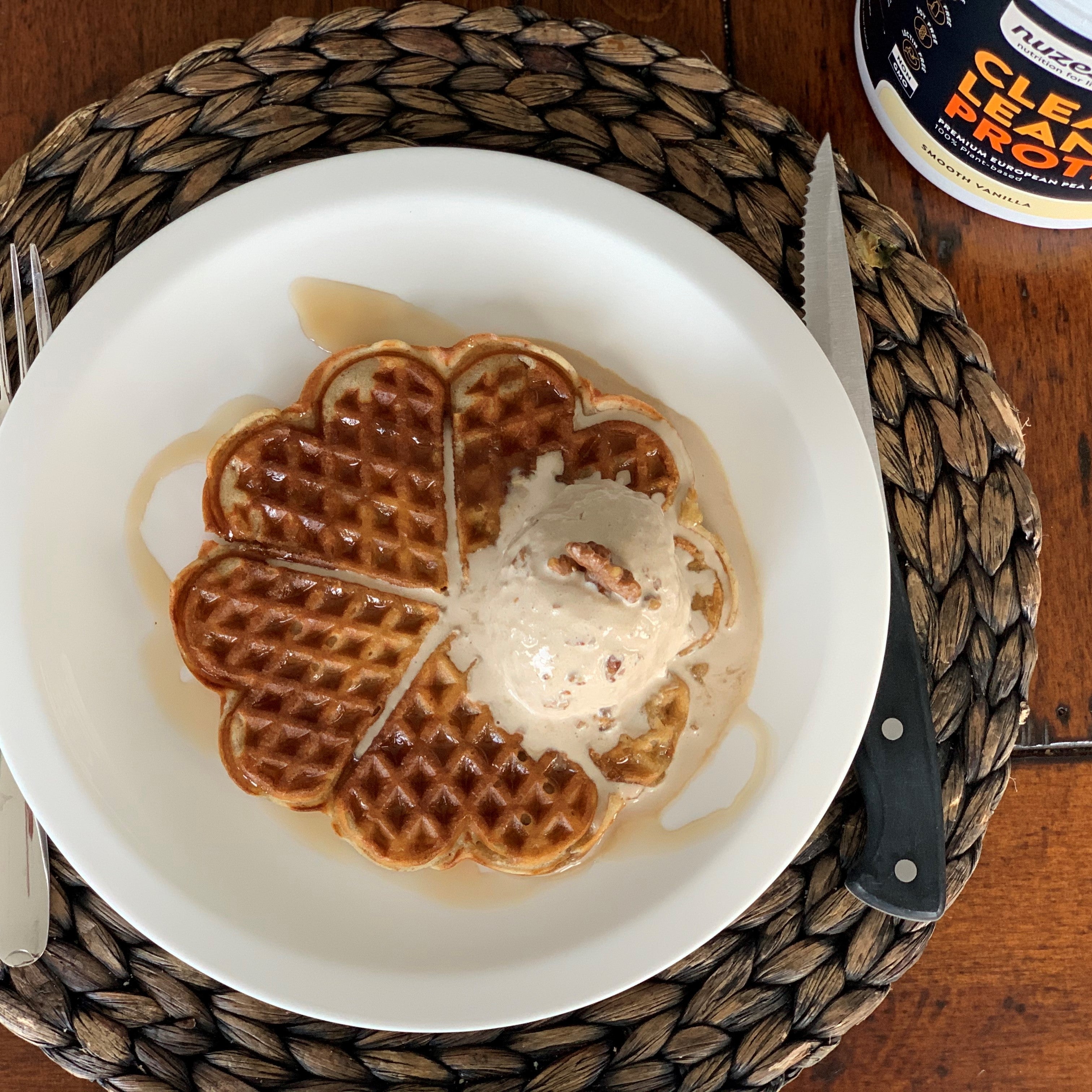 Waffles and Coffee Maple Walnut Ice Cream