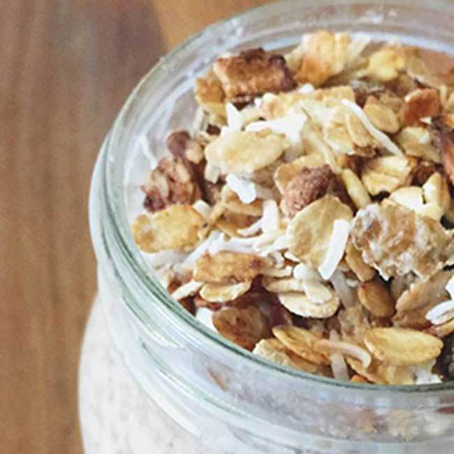 Overnight Banana Cream Caramel Oats