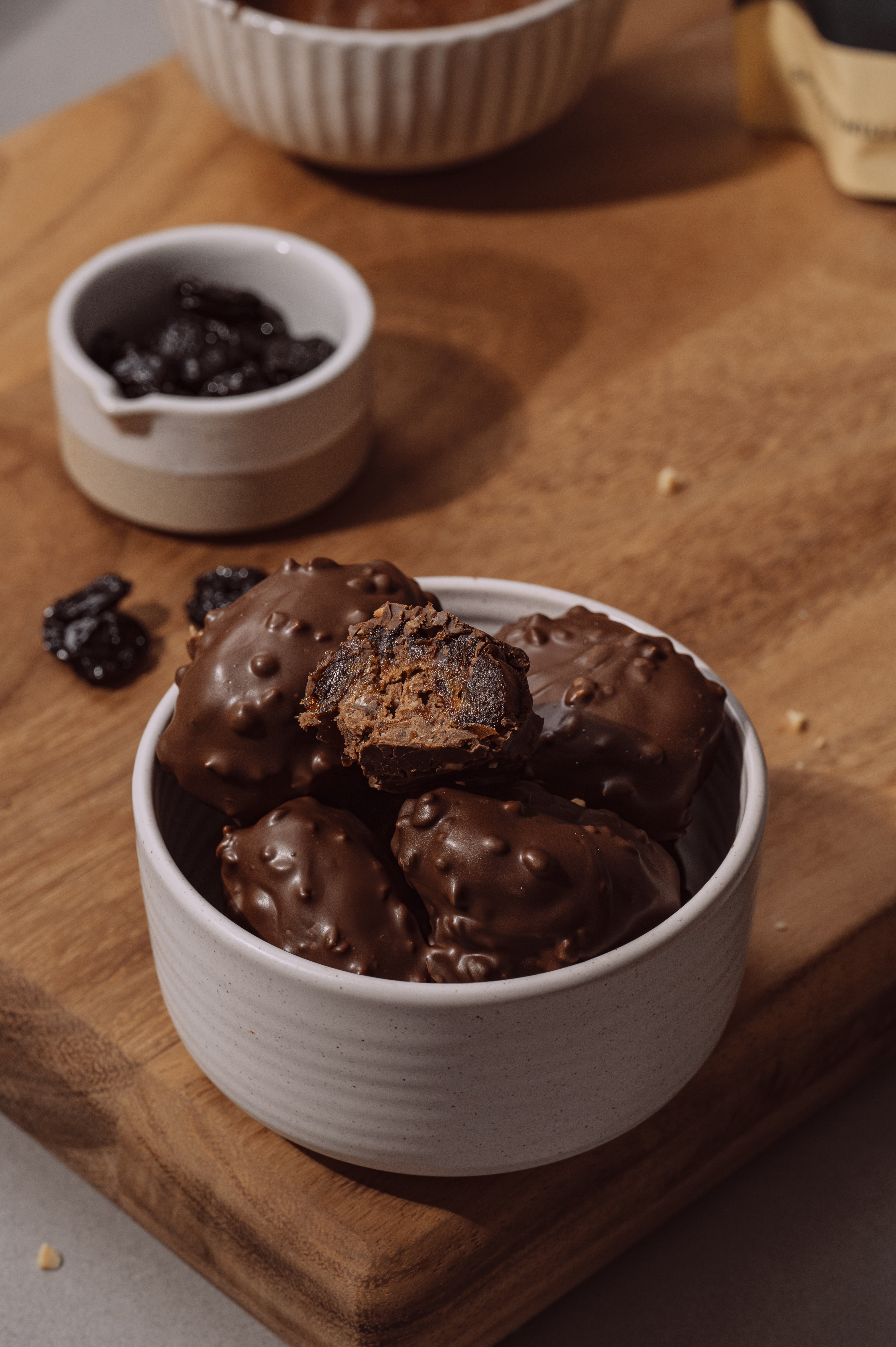 Cherry Coconut Date Clusters