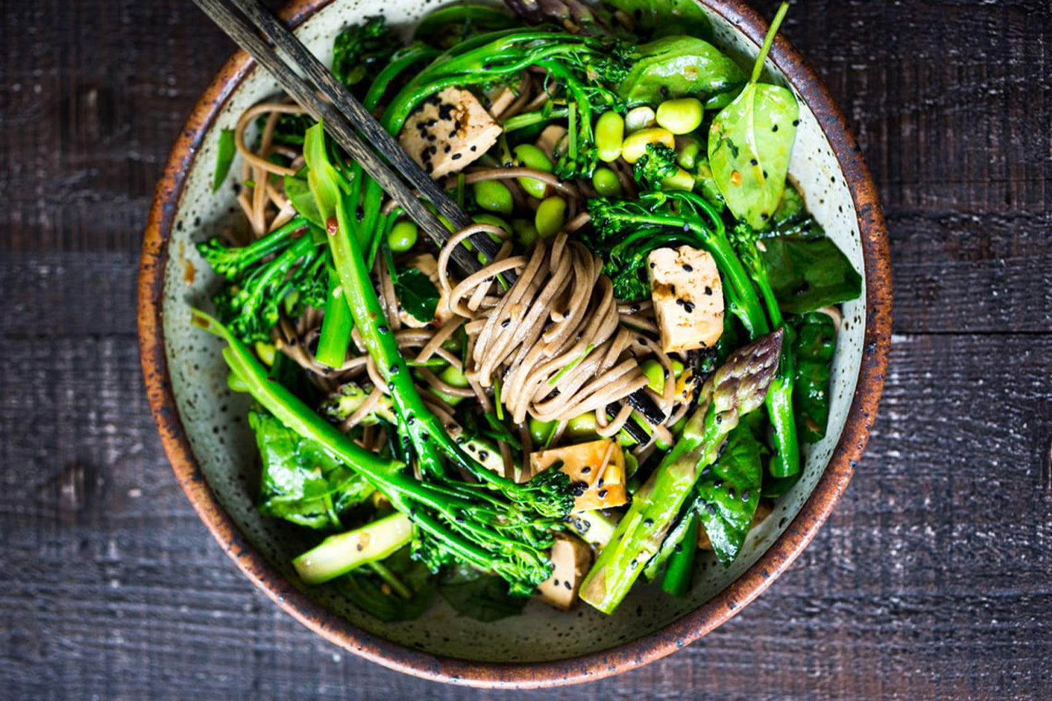 GREEN SOBA NOODLE SALAD