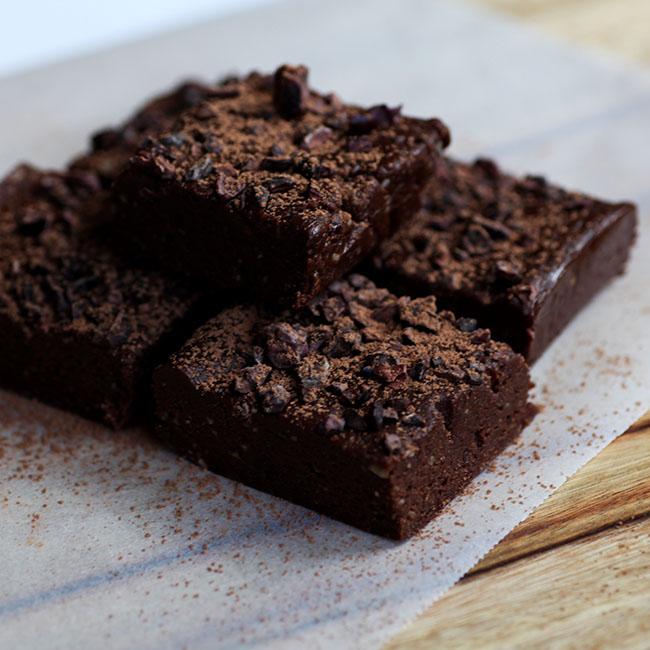 NuZest Raw Chocolate Fudge Brownies