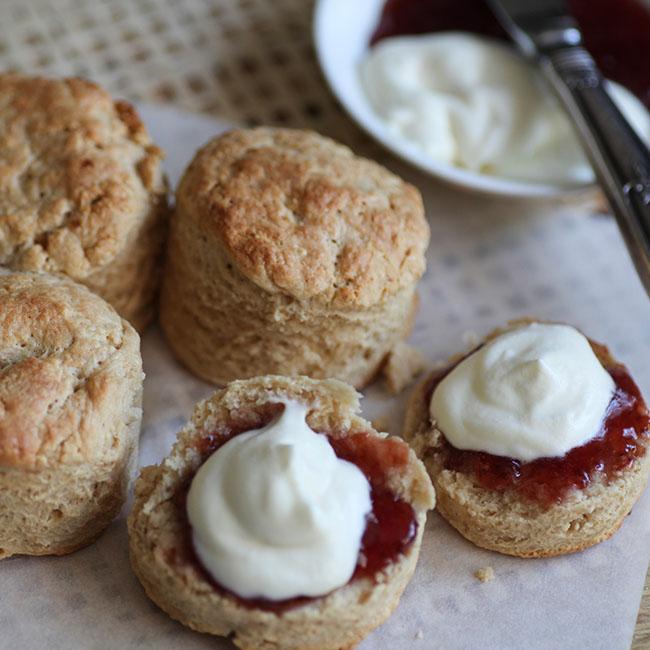 NuZest Spelt Protein Scones