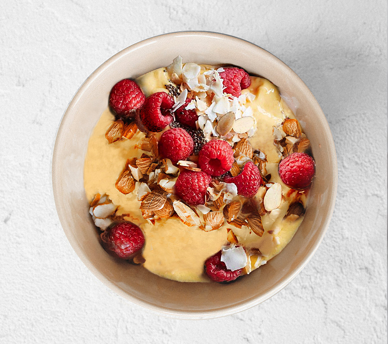 MANGO & ALMOND SMOOTHIE BOWL