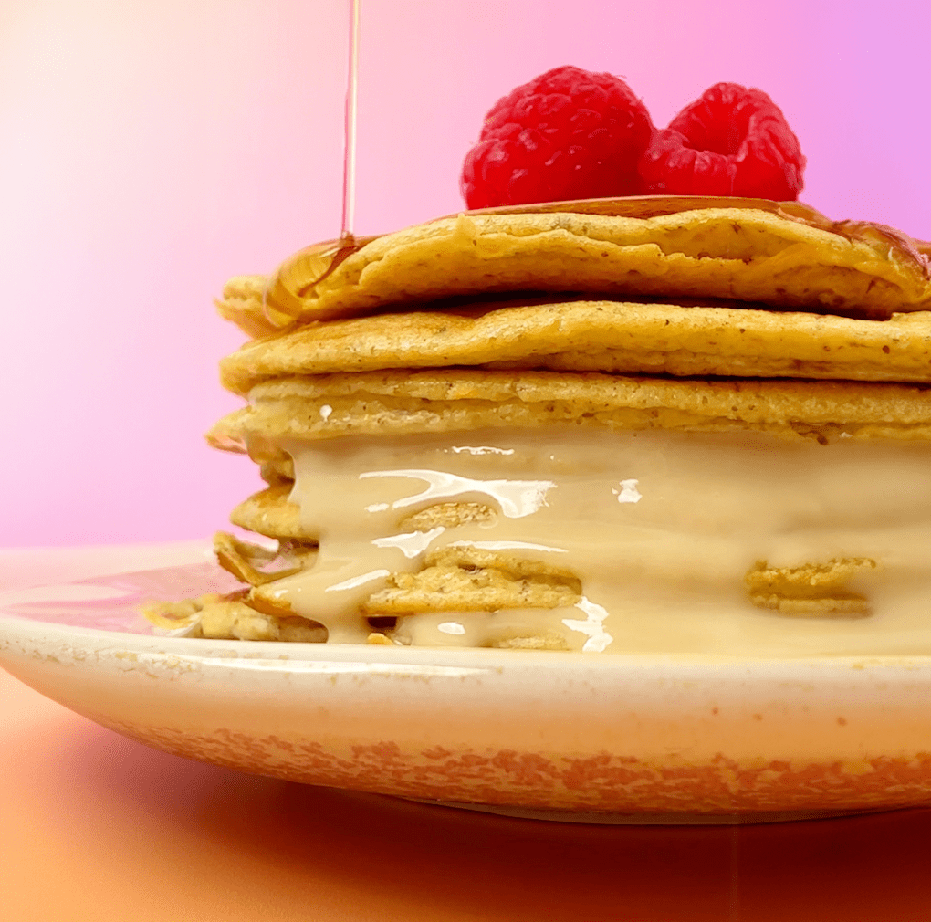 Salted Caramel Pancakes