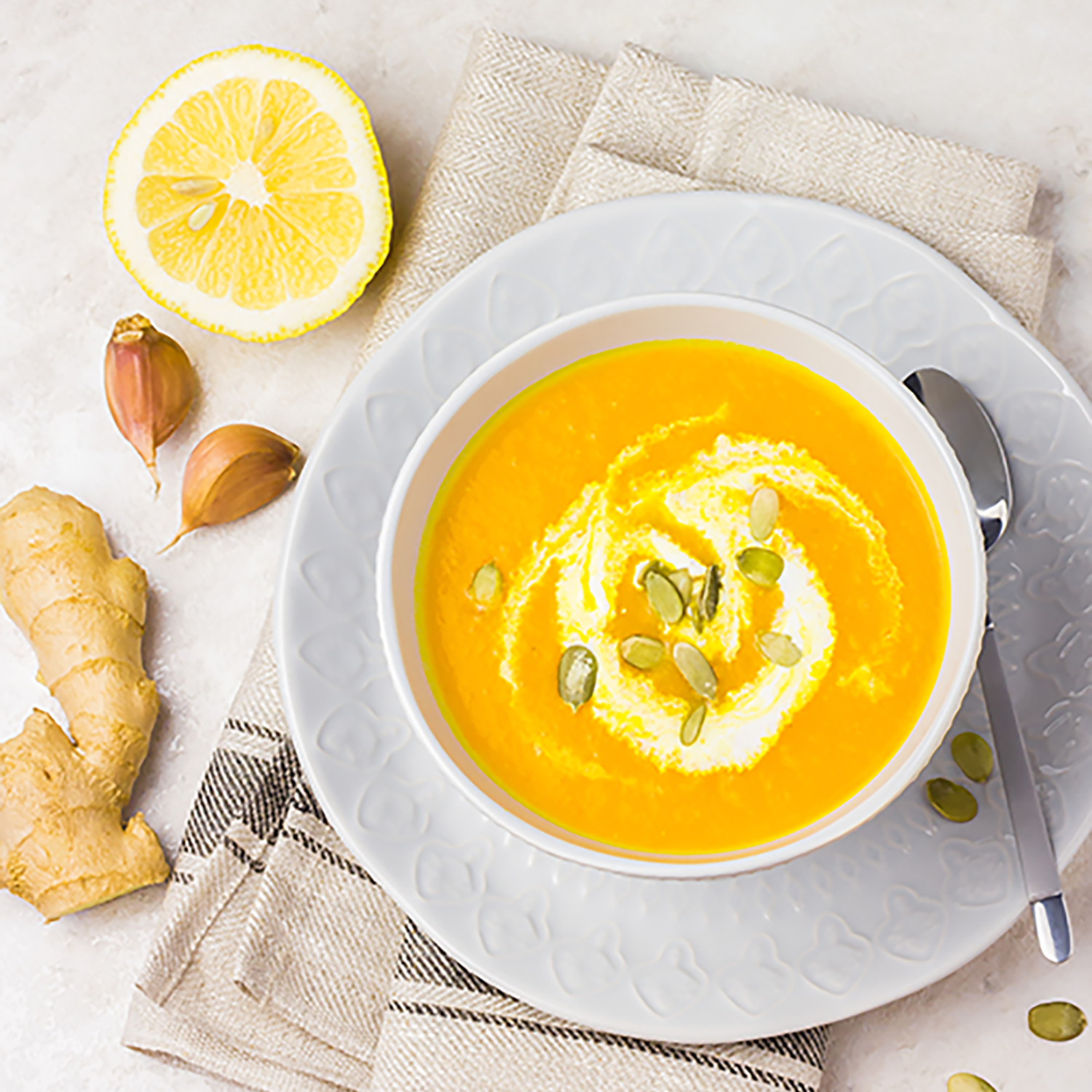 Ginger and Turmeric Soup