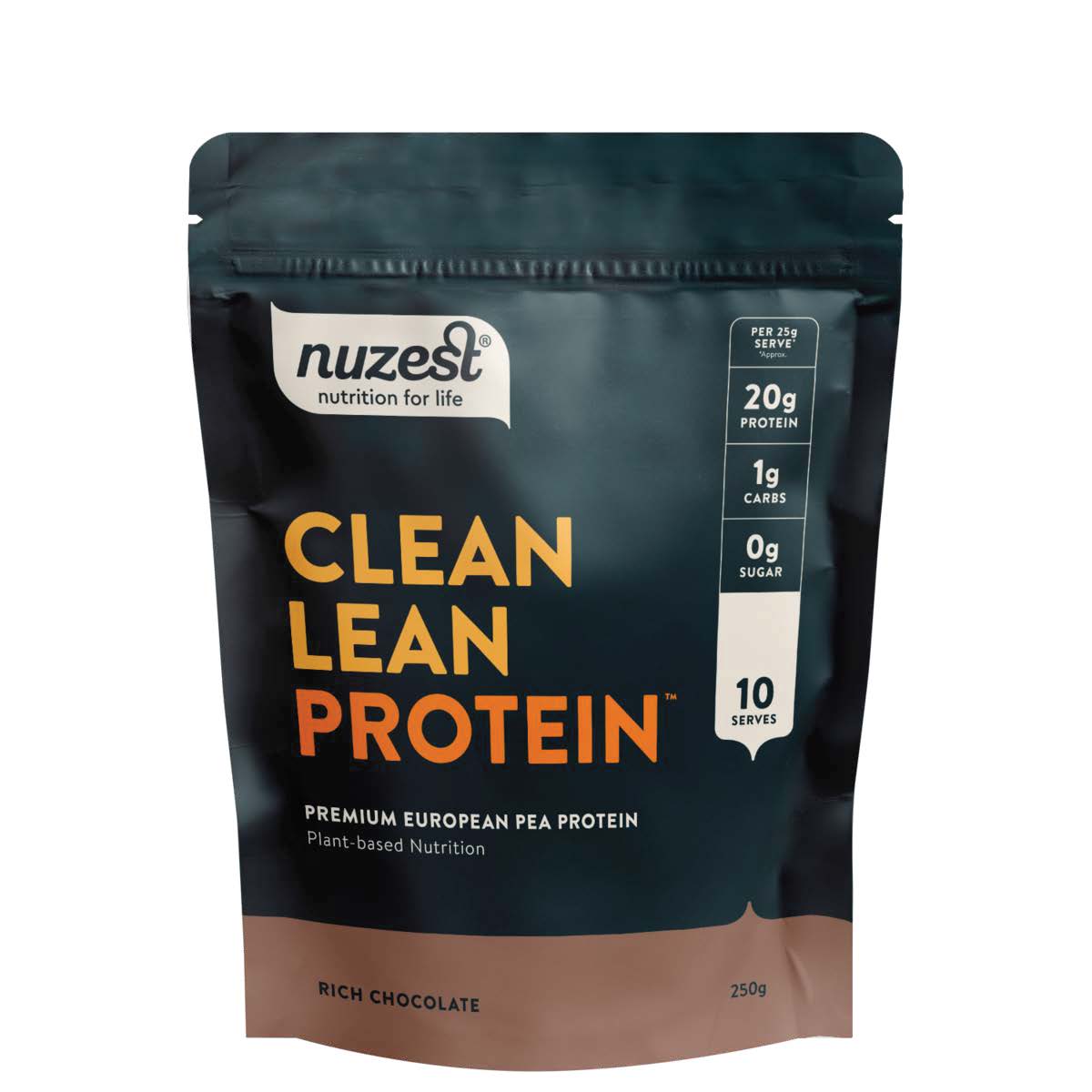 Nuzest - Clean Lean Protein - Rich Chocolate 250g Pouch (10 Servings) 29