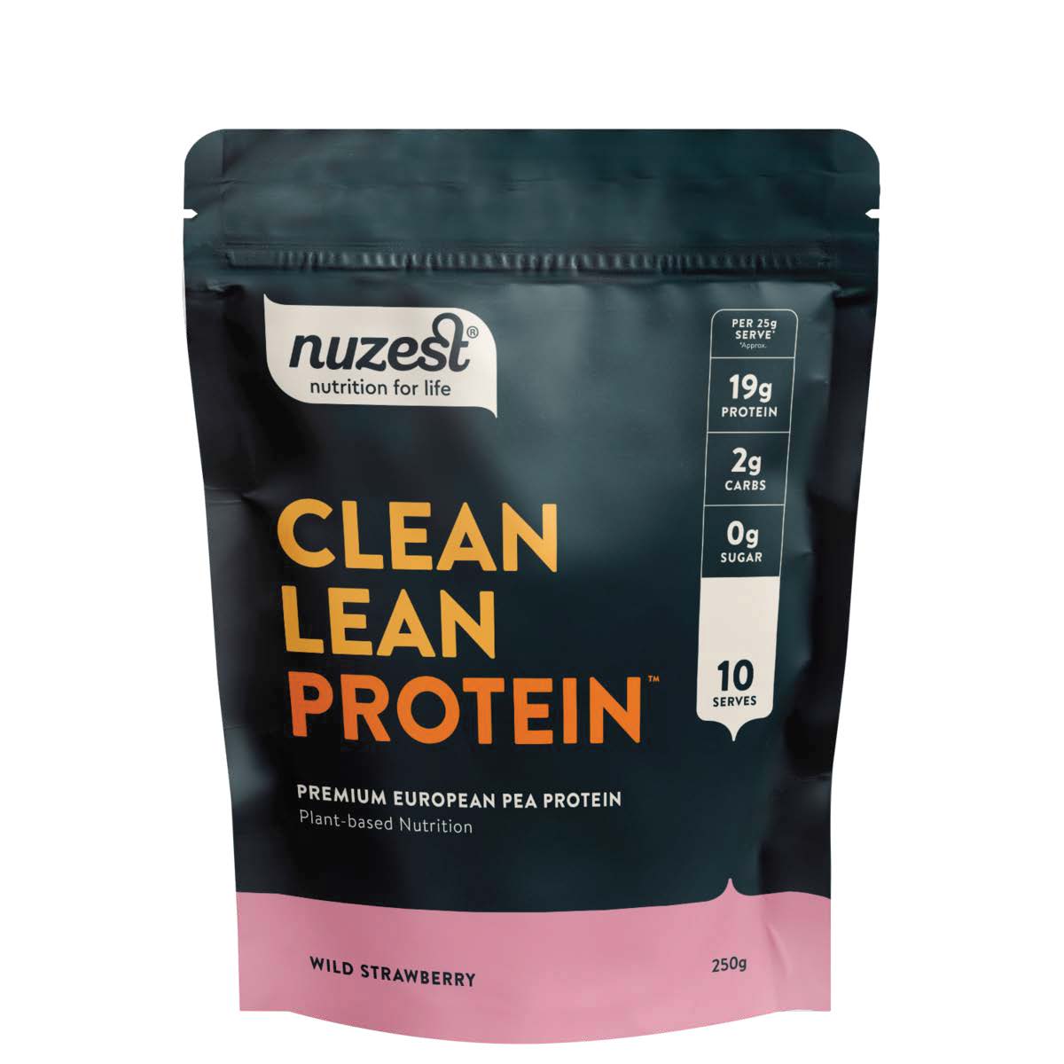 Nuzest - Clean Lean Protein - Wild Strawberry 250g Pouch (10 Servings) 24
