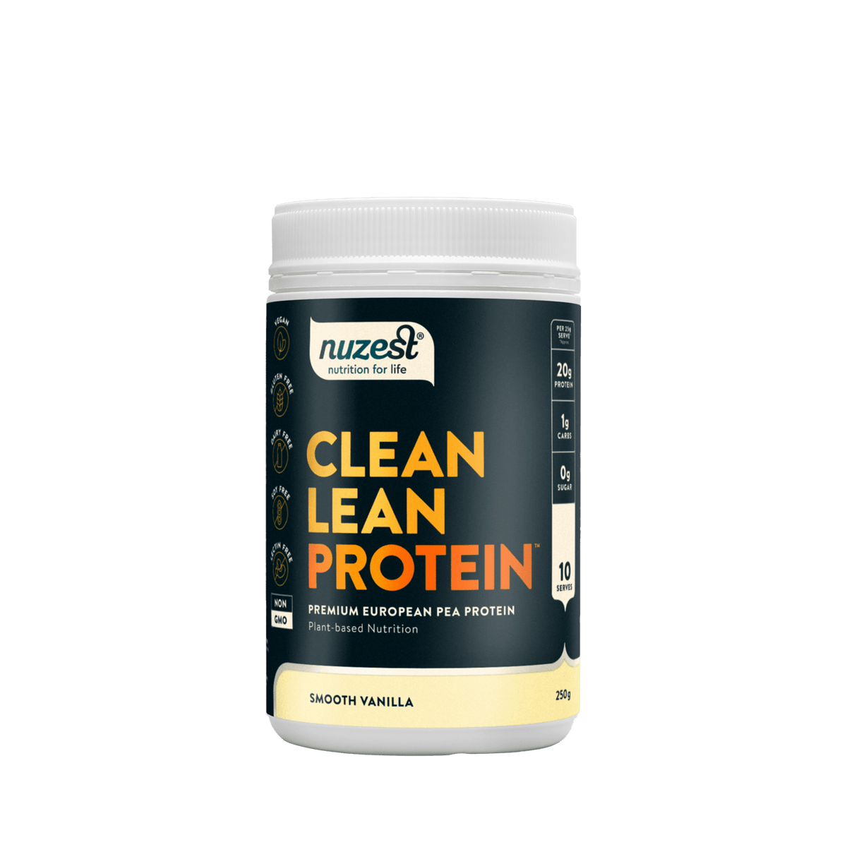 Nuzest - Clean Lean Protein - Smooth Vanilla 250g (10 Servings) 17