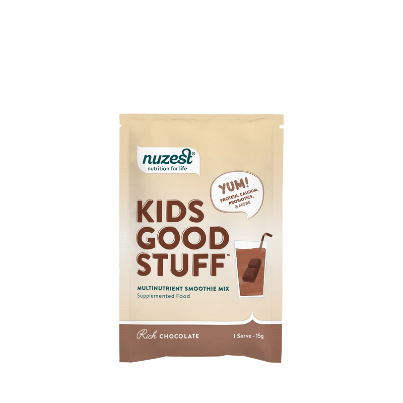 Nuzest - Kids Good Stuff Single Serves - Single Sachet (1 Serving) Rich Chocolate 1
