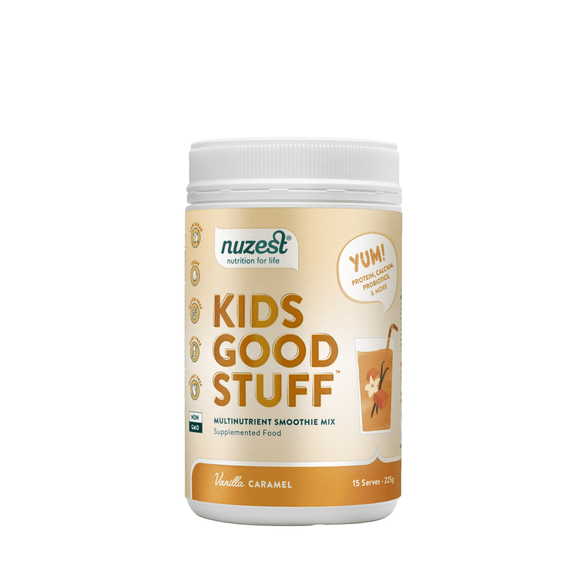 Nuzest - Kids Good Stuff - Vanilla Caramel 225g (15 Servings) 5