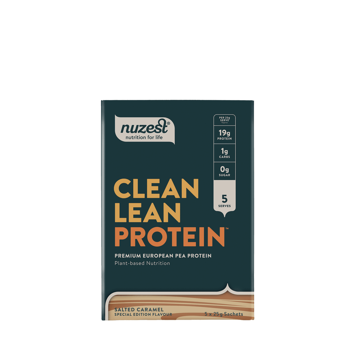 Nuzest - Clean Lean Protein - Salted Caramel Box of 5 (5 Servings) 28