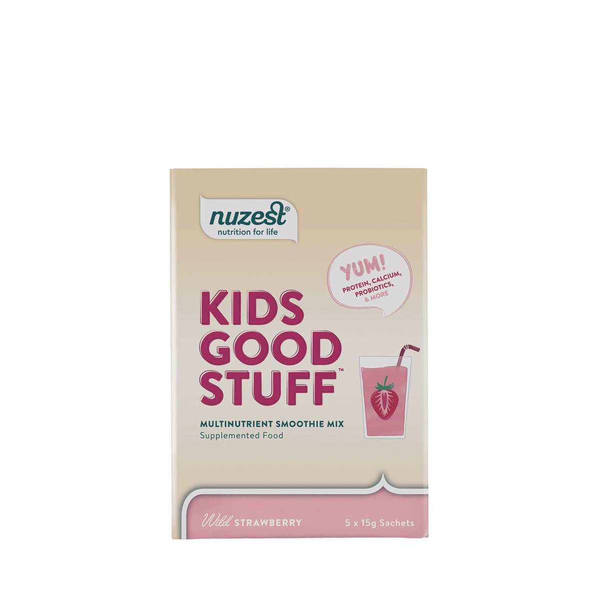Nuzest - Kids Good Stuff - Wild Strawberry Box of 5 (5 Servings) 11