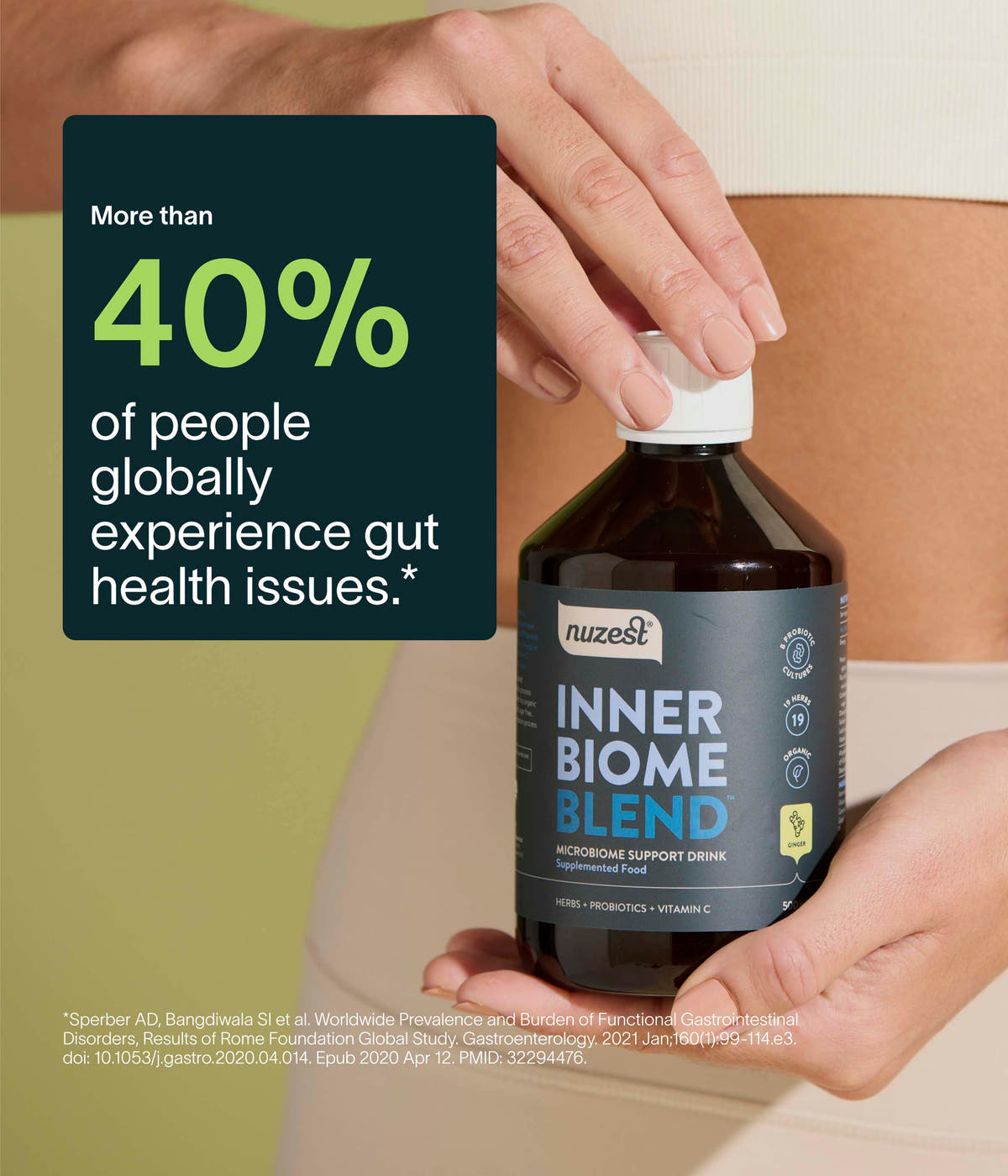 Nuzest - Inner Biome Blend - Ginger 500ml (20 serves) 5